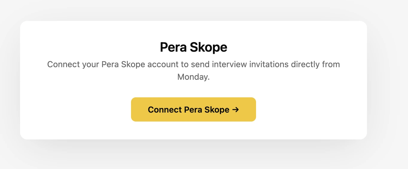 Connect Pera Skope